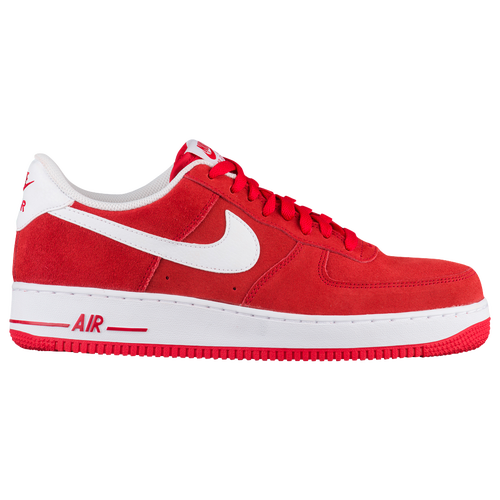 Nike Air Force 1 Low - Men's - Basketball - Shoes - University Red/White