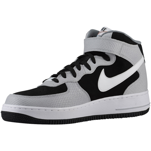 Nike Air Force 1 Mid   Mens   Basketball   Shoes   Wolf Grey/White