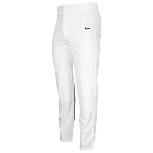 Nike Core DF Open Hem Baseball Pants - Men's - Baseball - Clothing - White