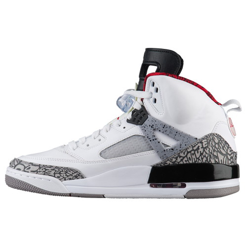Jordan Spizike - Men's - Basketball - Shoes - White/Varsity Red/Cement ...