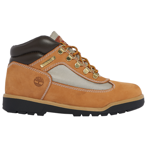 Timberland Field Boot Mid - Boys' Grade School - Casual - Shoes - Wheat