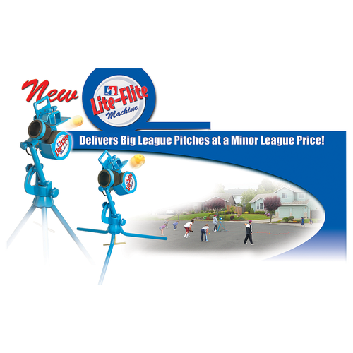 Jugs LiteFlite Pitching Machine Baseball Sport Equipment