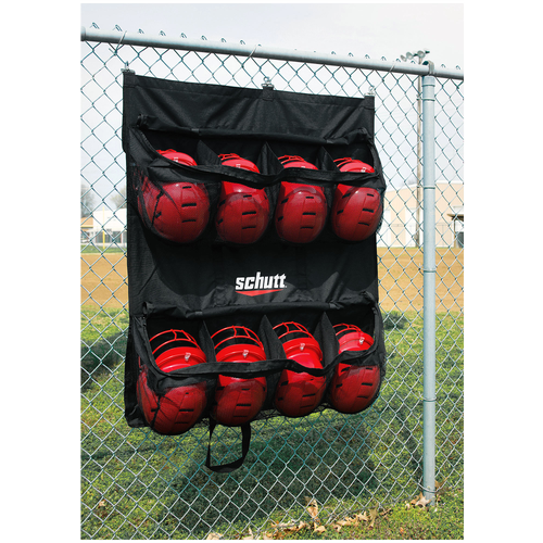Schutt Hanging Helmet Bag Baseball Sport Equipment Black