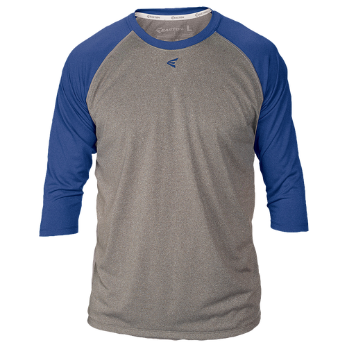 Easton 3/4 Sleeve Raglan Crew Neck TShirt Men's Baseball Clothing Athletic/Royal