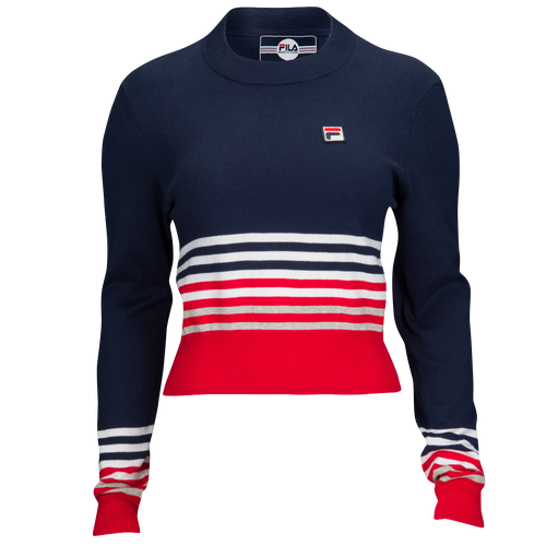 Fila Mariah Crop Sweater Women s Casual Clothing Fila Mariah Crop Sweater Women s Casual Clothing