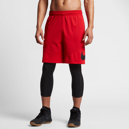 Nike HBR Shorts   Mens   Basketball   Clothing   University Red/Black