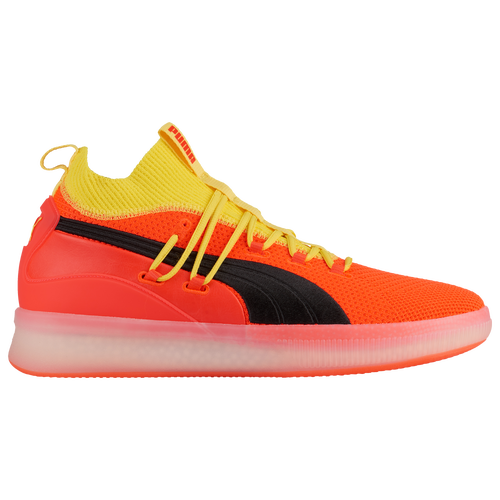 PUMA Clyde Court - Men's - Basketball - Shoes - Red Blast