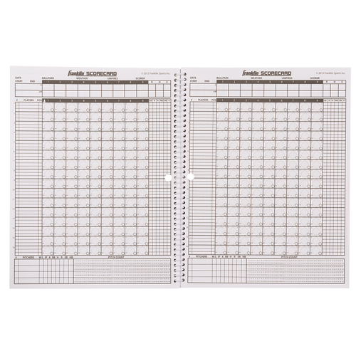 Franklin Baseball Scorebook Baseball Sport Equipment