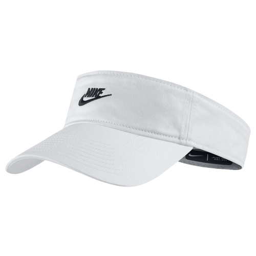 Nike Futura Visor - Men's - Casual - Accessories - White/Black