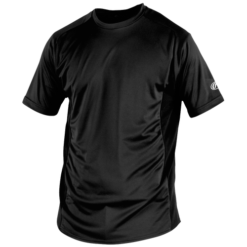 Rawlings Base Layer T-Shirt - Men's - Baseball - Clothing - Black