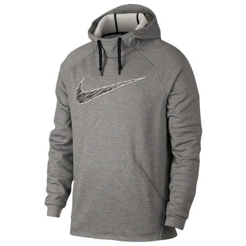 Nike Therma Graphic Hoodie - Men's - Training - Clothing - Dark Grey ...