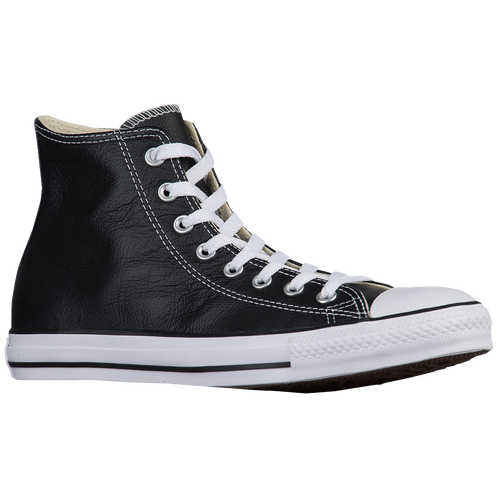 Converse All Star Leather Hi - Men's - Casual - Shoes - Black