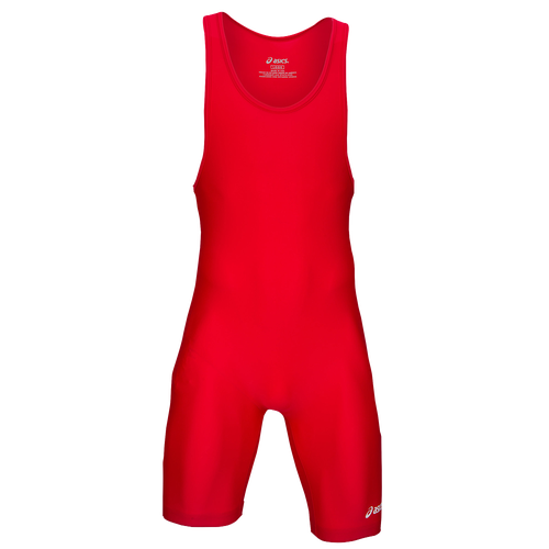 ASICS® Solid Modified Singlet   Mens   Wrestling   Clothing   Red