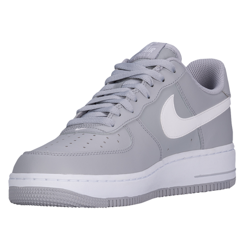 Nike Air Force 1 Low - Men's - Casual - Shoes - Wolf Grey/White/Wolf Grey