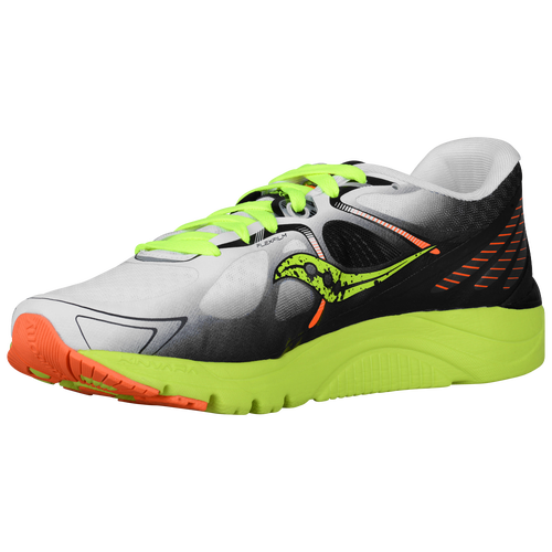 Saucony Kinvara White Citron Orange