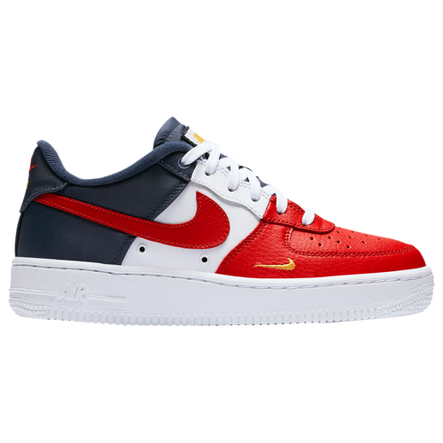 Nike Air Force 1 Low - Boys' Grade School - Casual - Shoes - University ...