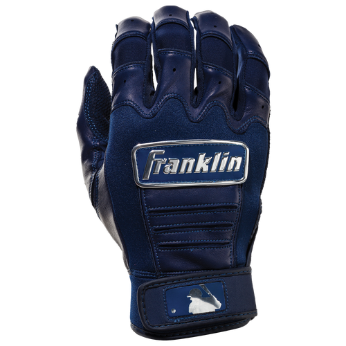 Franklin CFX Pro Chrome Batting Gloves Men's Baseball Sport Equipment Navy/Chrome