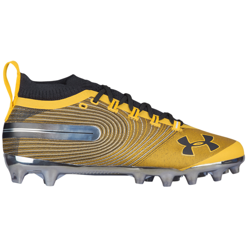 Under Armour Spotlight Mc Mens Football Shoes Steeltown Goldblack 9008