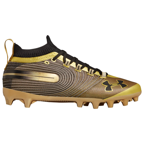 Under Armour Spotlight Mc Mens Football Shoes Metallic Goldmetallic Gold 0336