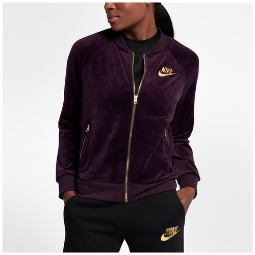nike velour tracksuit womens