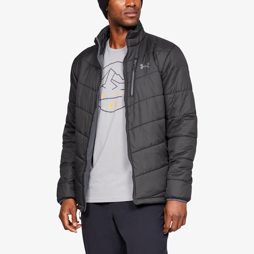 Under Armour FC Insulated Jacket - Men's - Casual - Clothing - Charcoal ...