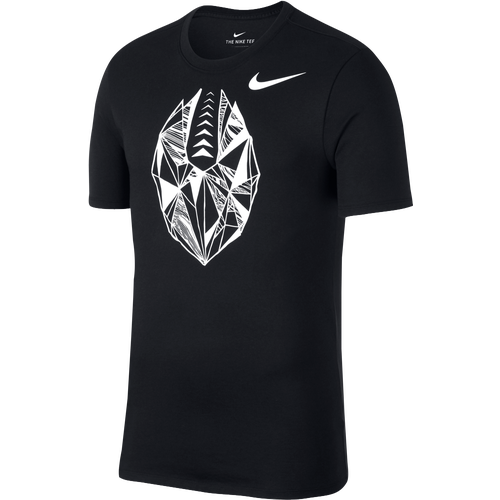 Nike Football Logo T-Shirt - Men's - Football - Clothing - Black