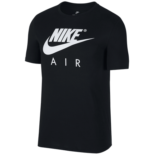 Nike Air Logo T-Shirt - Men's - Casual - Clothing - Black/White