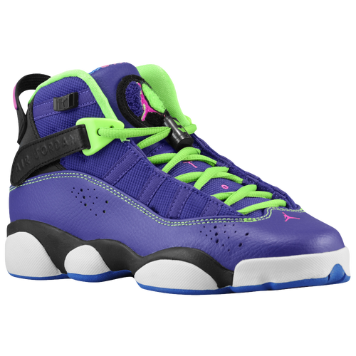 Jordan 6 Rings - Boys' Grade School - Basketball - Shoes - Court Purple ...