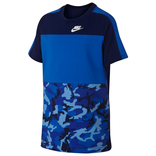 Nike All Over Print Camo T-Shirt - Boys' Grade School - Casual ...