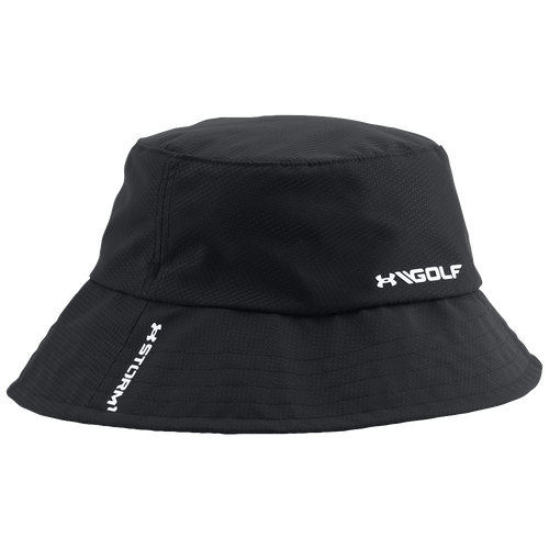 Under Armour Golf Bucket Hat Men's Golf Accessories Black/White