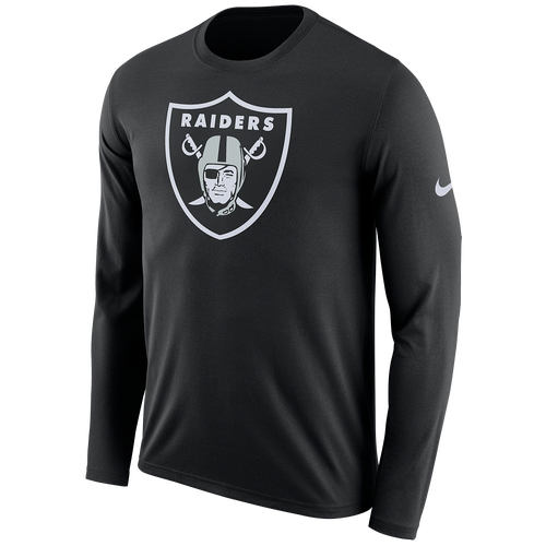 Nike NFL Primary Logo L/S T-Shirt - Men's - Clothing - Oakland Raiders ...