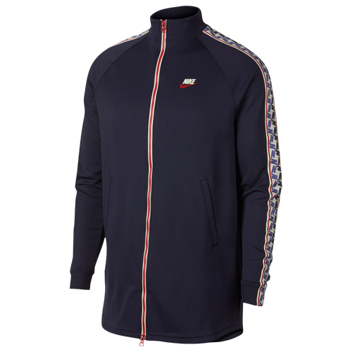 nike swoosh taped track jacket