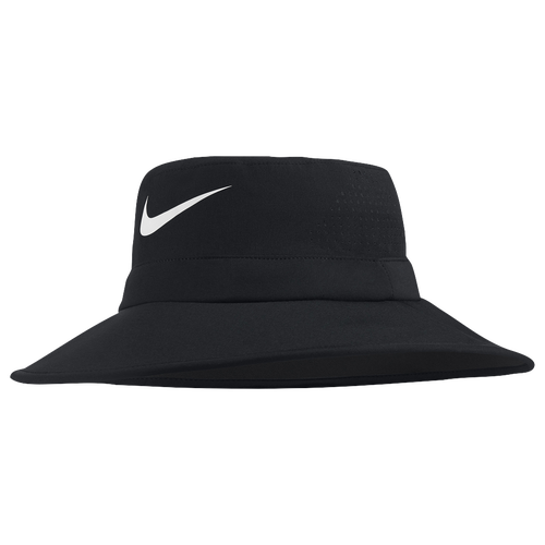 Nike Bucket Cap - Men's - Golf - Accessories - Black/Wolf Grey/White/White