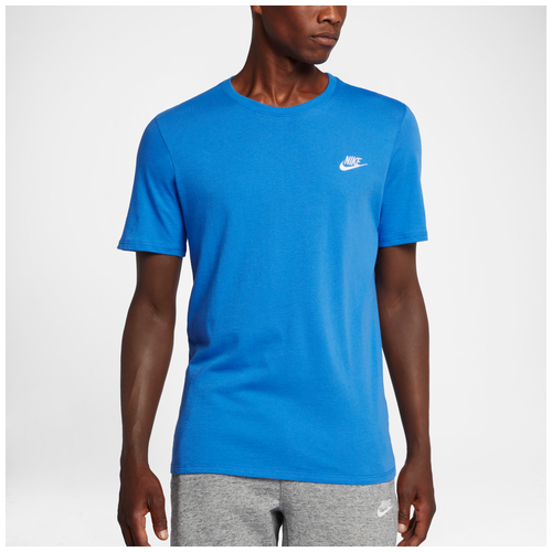mens nike blue shirt