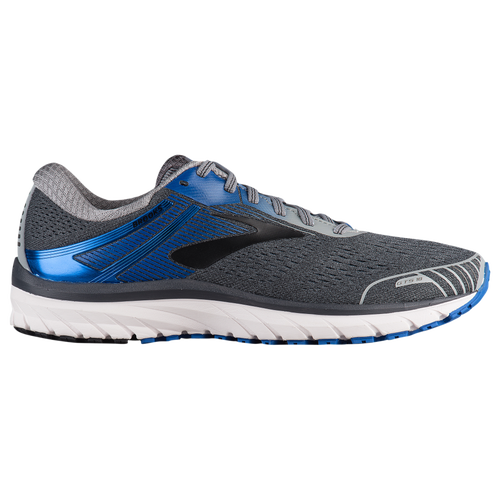 Brooks Adrenaline GTS 18 - Men's - Running - Shoes - Grey/Blue/Black