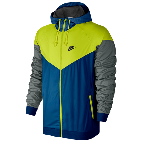 Nike Windrunner Jacket - Men's - Casual - Clothing - Blue Jay/Bright ...