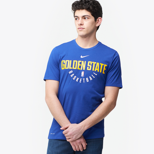 Nike NBA Player Practice T-Shirt - Men's - Clothing - Golden State ...