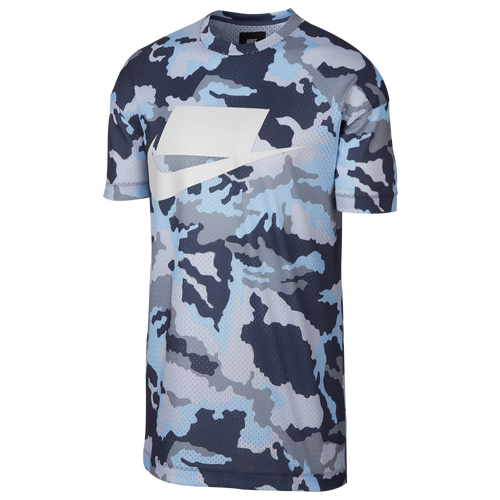 Nike Mesh Camo Futura T-Shirt - Men's - Casual - Clothing - Thunder ...
