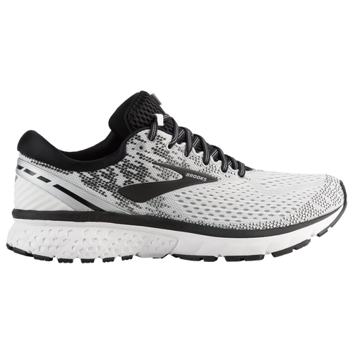 Brooks Ghost 11 - Men's - Running - Shoes - White/Black/White