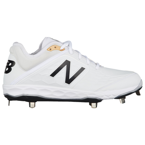 New Balance 3000v4 Metal Low - Men's - Baseball - Shoes - White/White