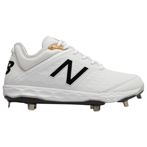 New Balance 3000v4 Metal Low - Men's - Baseball - Shoes - White
