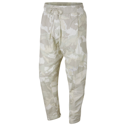 Nike Woven Camo Pants Men's Casual Clothing Summit White/Light Bone