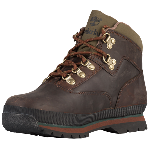 Timberland Euro Hiker - Boys' Grade School - Casual - Shoes - Brown Smooth