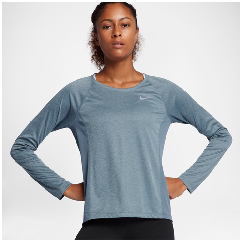 Nike Dri-FIT Miler Long Sleeve T-Shirt - Women's - Running - Clothing ...