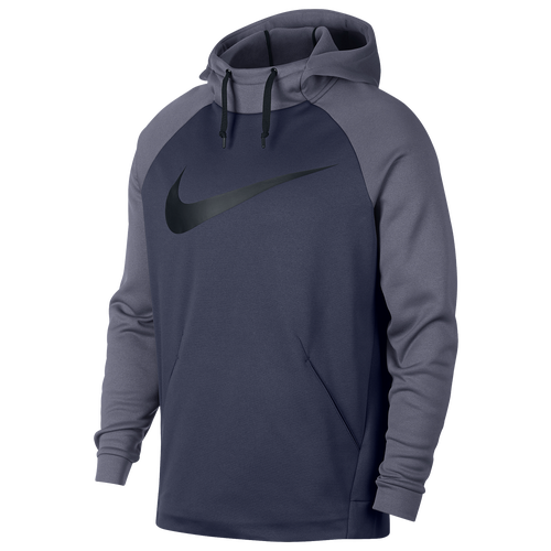 Nike Therma Hoodie - Men's - Training - Clothing - Thunder Blue/Light ...