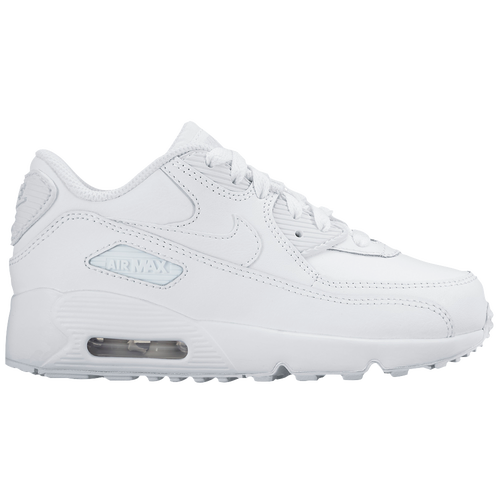 Nike Air Max 90 - Boys' Preschool - Casual - Shoes - White/White