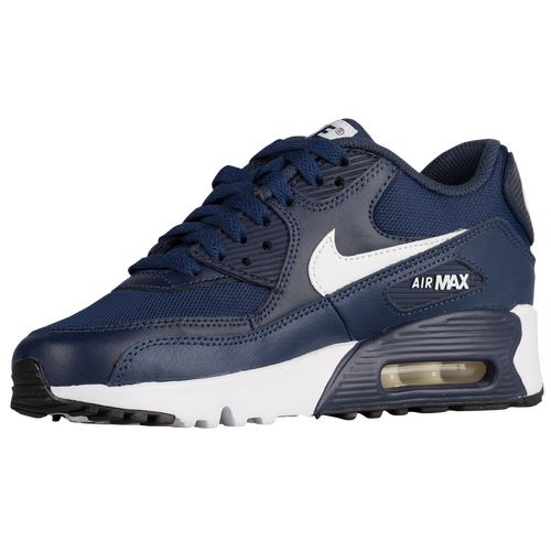 Nike Air Max 90 - Boys' Grade School - Running - Shoes - Midnight Navy ...