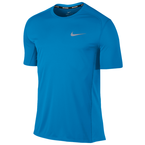 nike blue miler t shirt