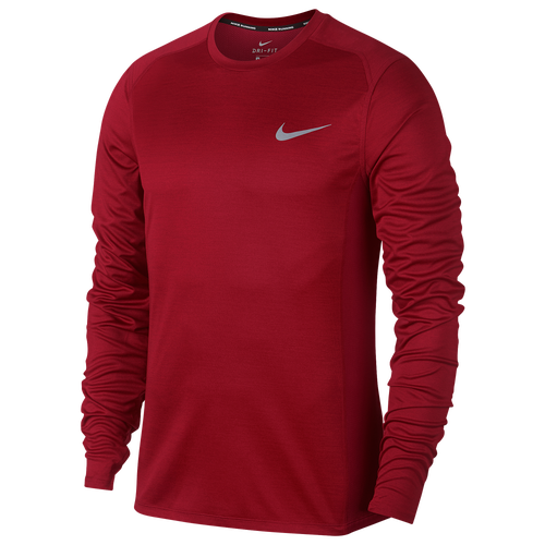 Nike Dri-FIT Miler Long Sleeve T-Shirt - Men's - Running - Clothing ...