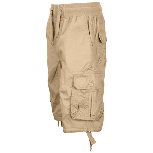 twill jogger shorts for men